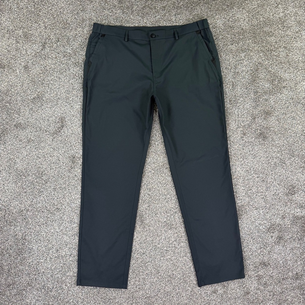 Jack Archer Jetsetter Tech Pants Space Black Mens 38x32 Trousers Active Golf